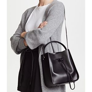 3.1 phillip lim soleil black bucket bag